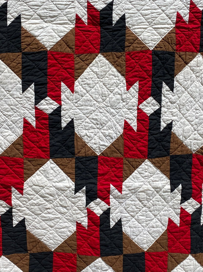 Native American Blanket Design Patchwork Quilt