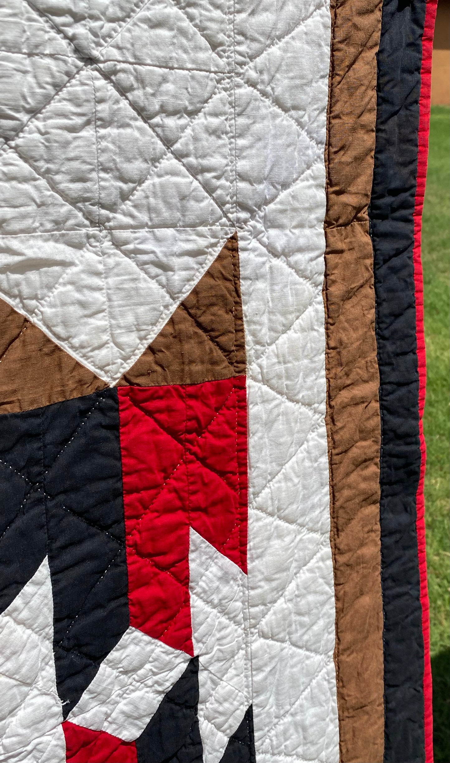 Native American Blanket Design Patchwork Quilt