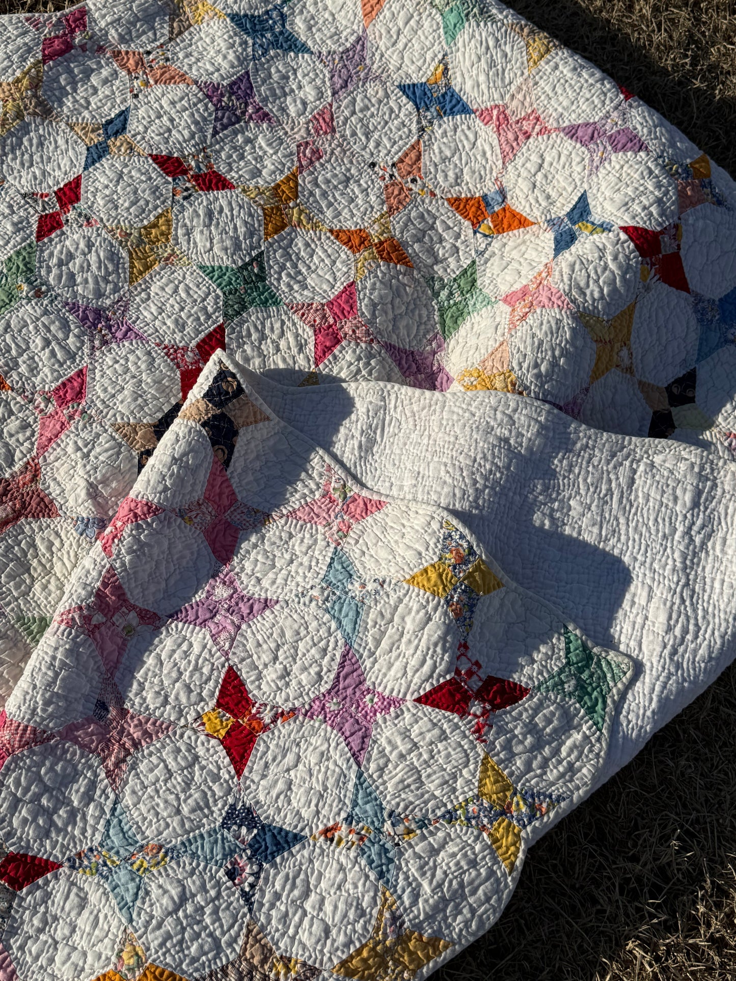 Kite / Periwinkle Small Scale Quilt