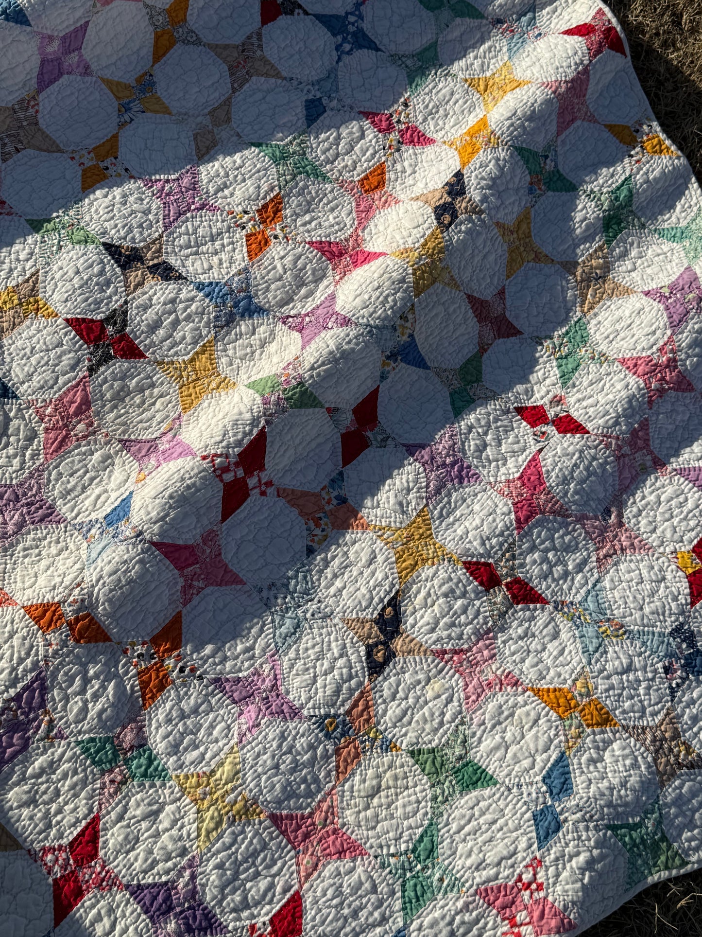 Kite / Periwinkle Small Scale Quilt