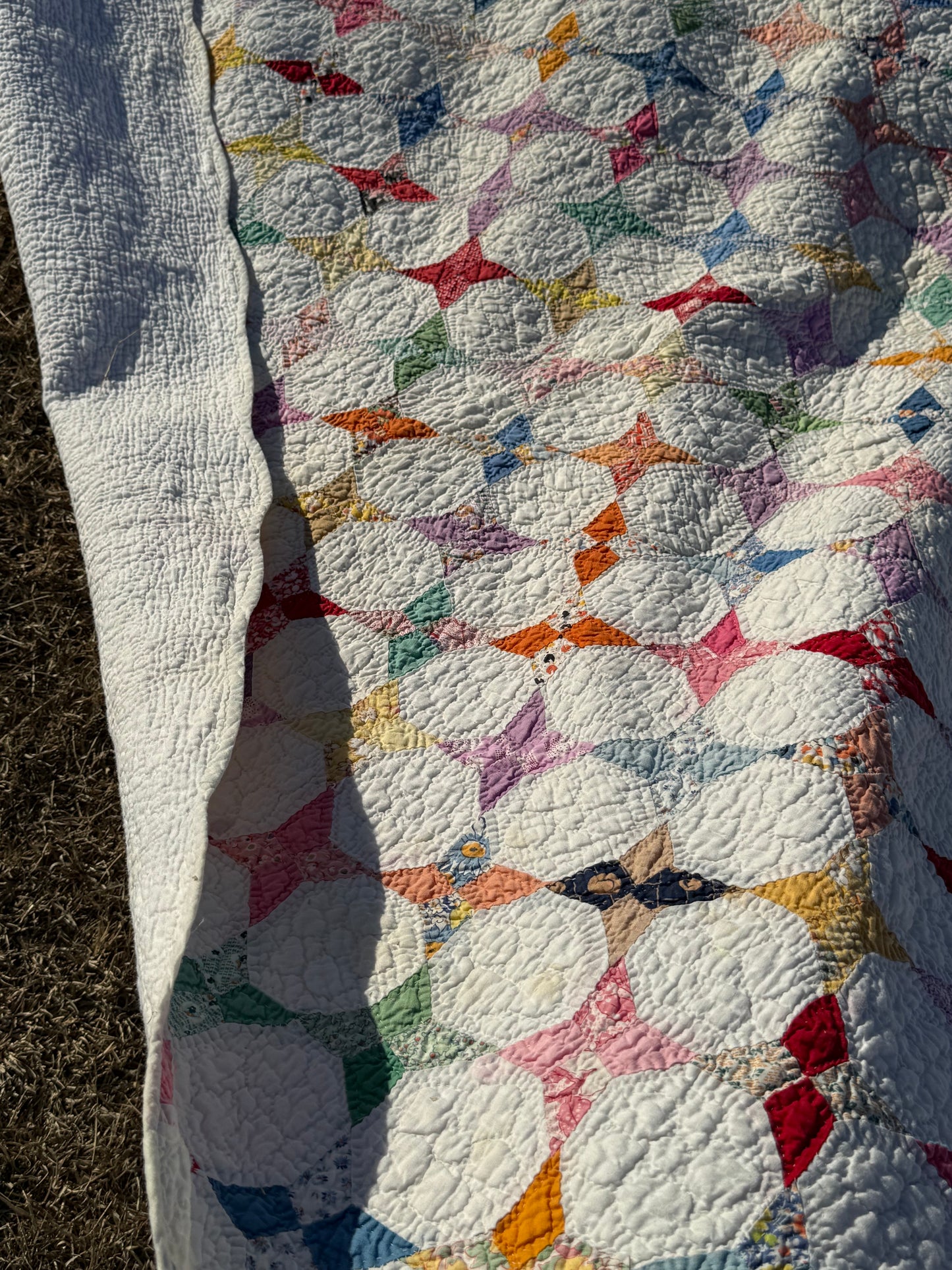 Kite / Periwinkle Small Scale Quilt