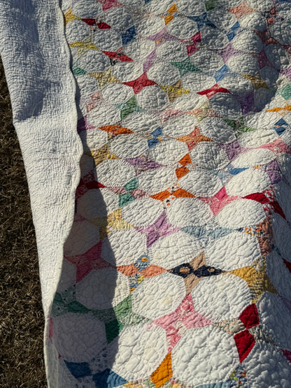 Kite / Periwinkle Small Scale Quilt