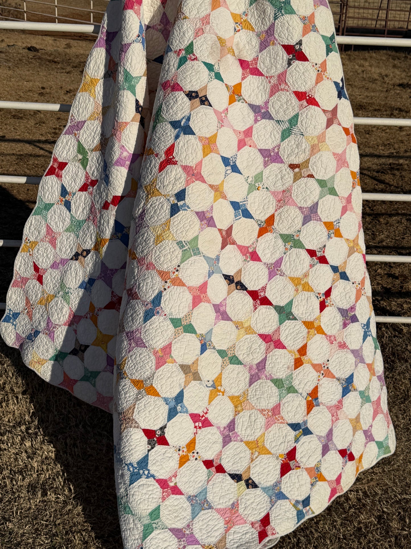 Kite / Periwinkle Small Scale Quilt