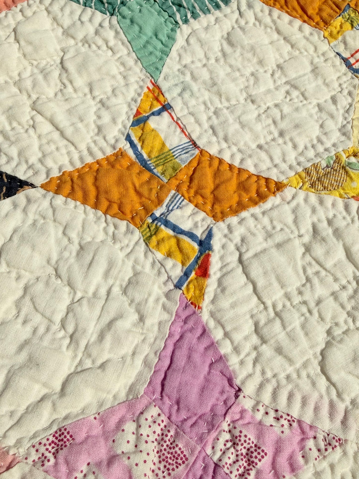 Kite / Periwinkle Small Scale Quilt