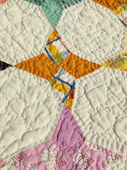Kite / Periwinkle Small Scale Quilt