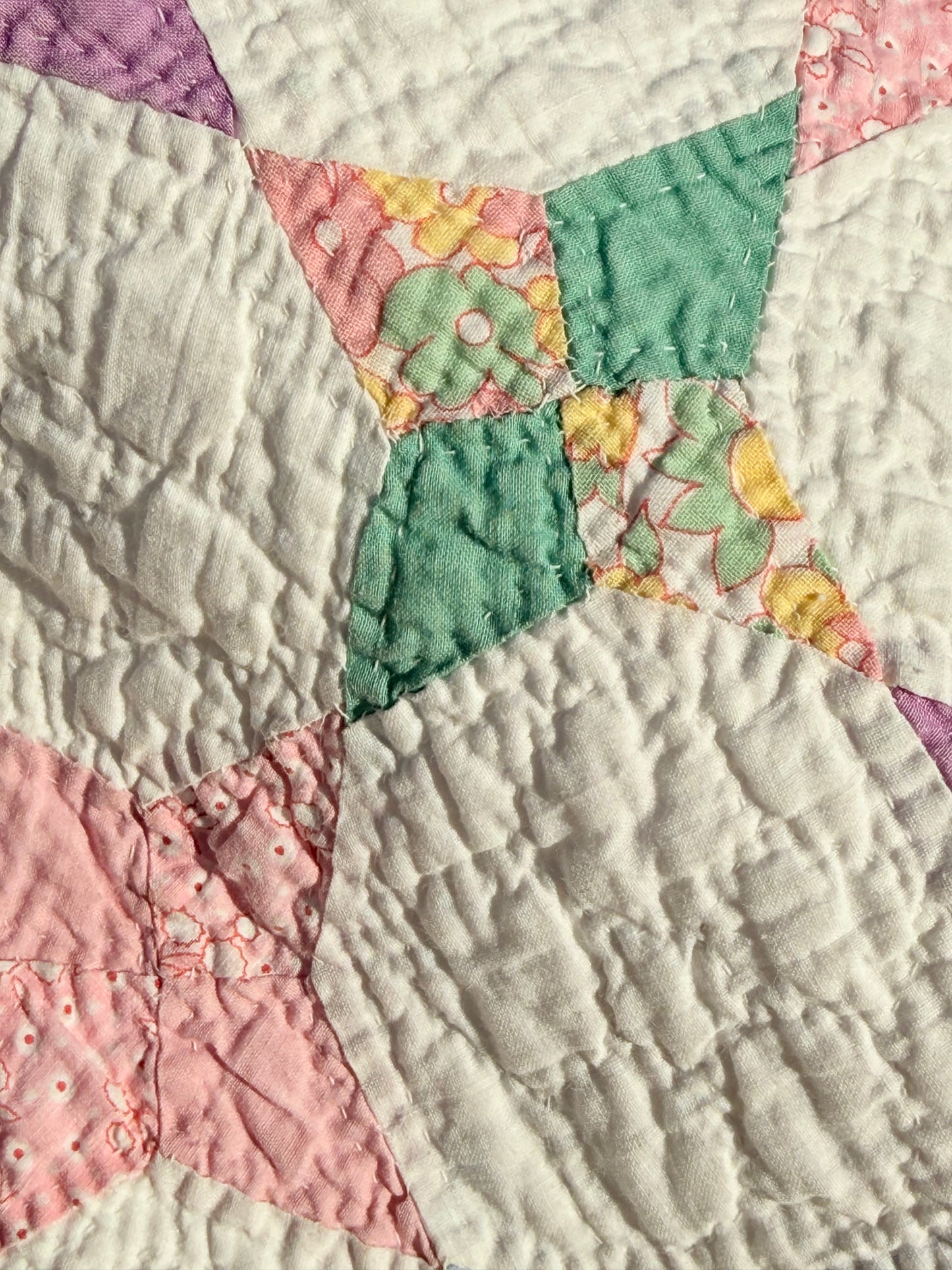 Kite / Periwinkle Small Scale Quilt