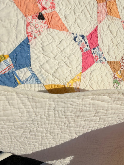 Kite / Periwinkle Small Scale Quilt