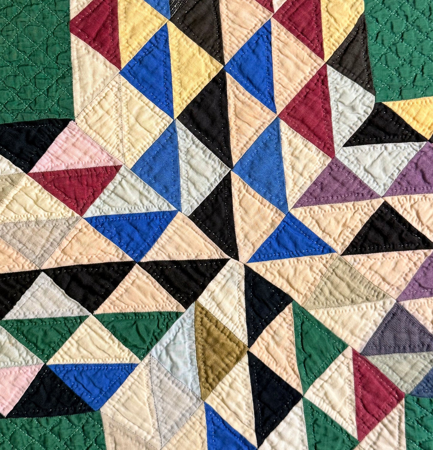 Mennonite/Amish Ocean Waves Quilt