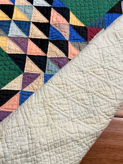 Mennonite/Amish Ocean Waves Quilt