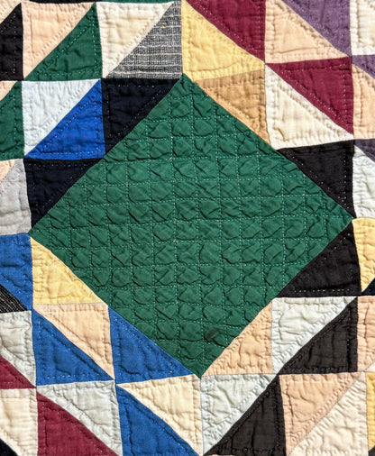 Mennonite/Amish Ocean Waves Quilt