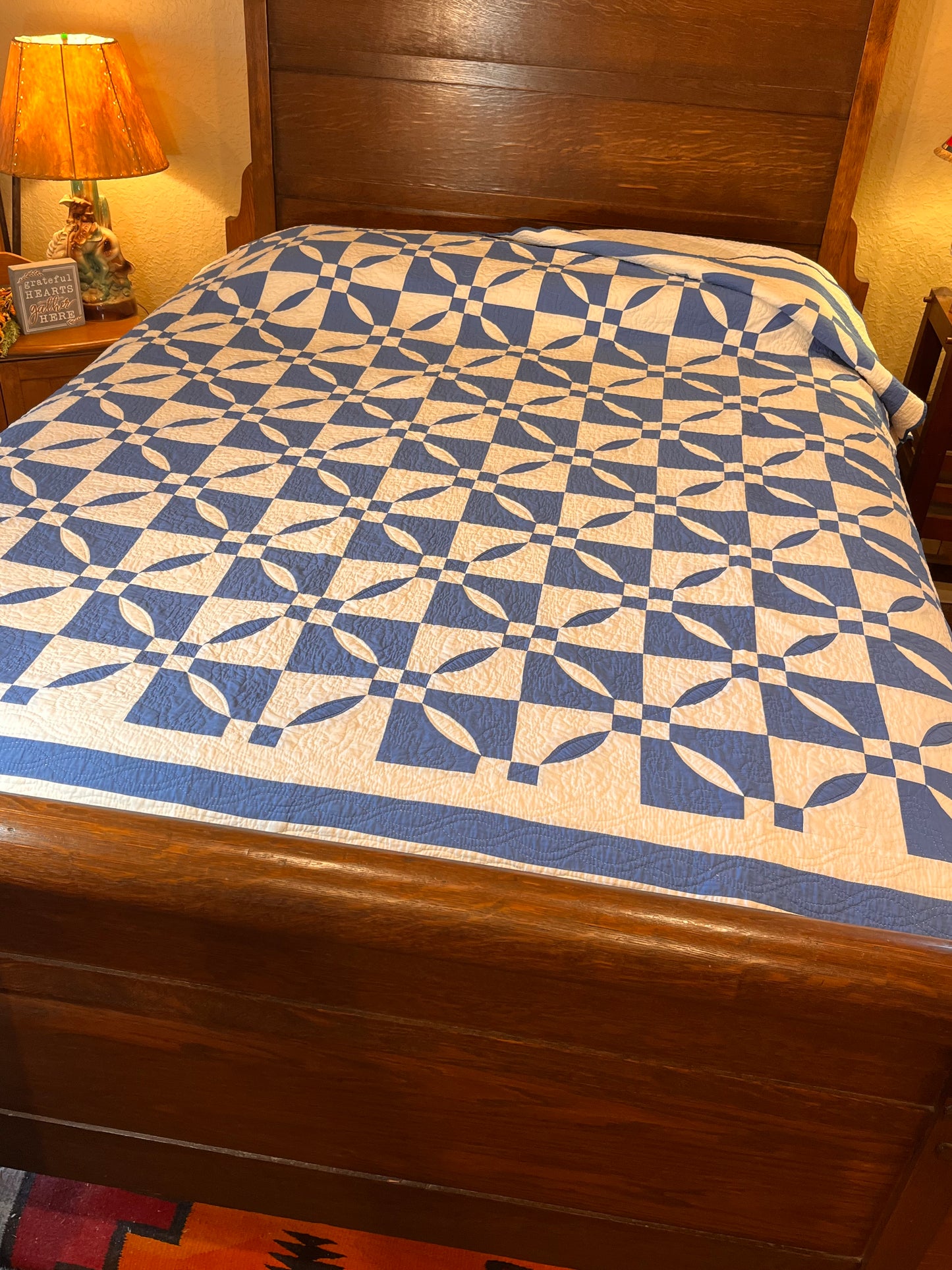 Dated 1937  Rose Dream Quilt