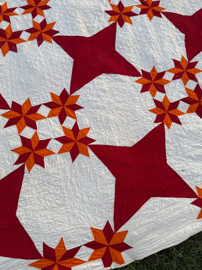 Comet Stars Quilt… A Missouri State Quilt Block