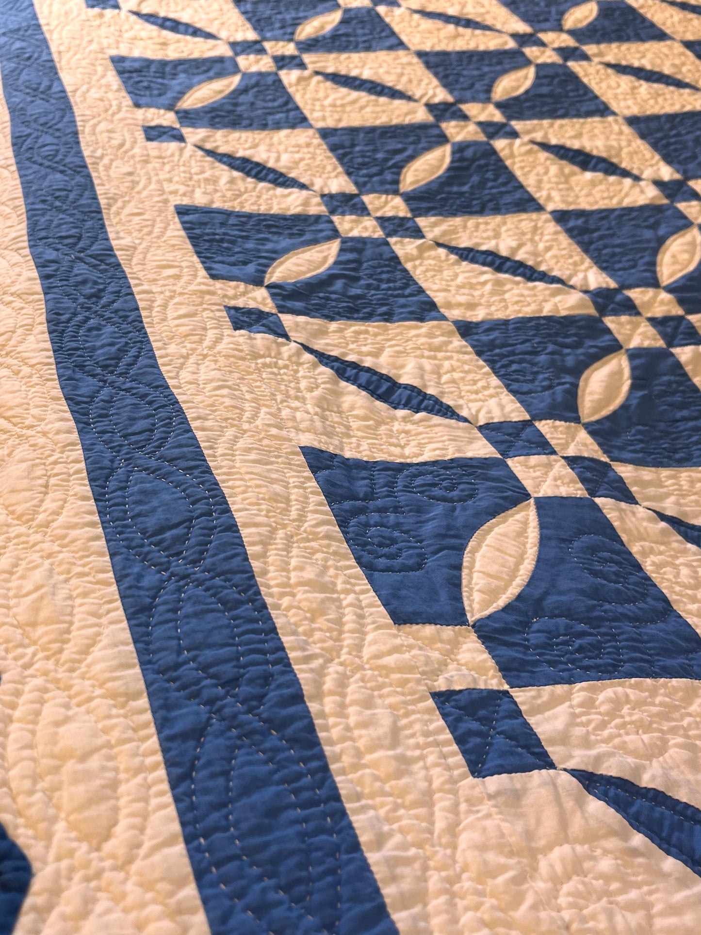 Dated 1937  Rose Dream Quilt