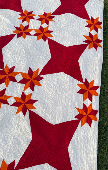 Comet Stars Quilt… A Missouri State Quilt Block