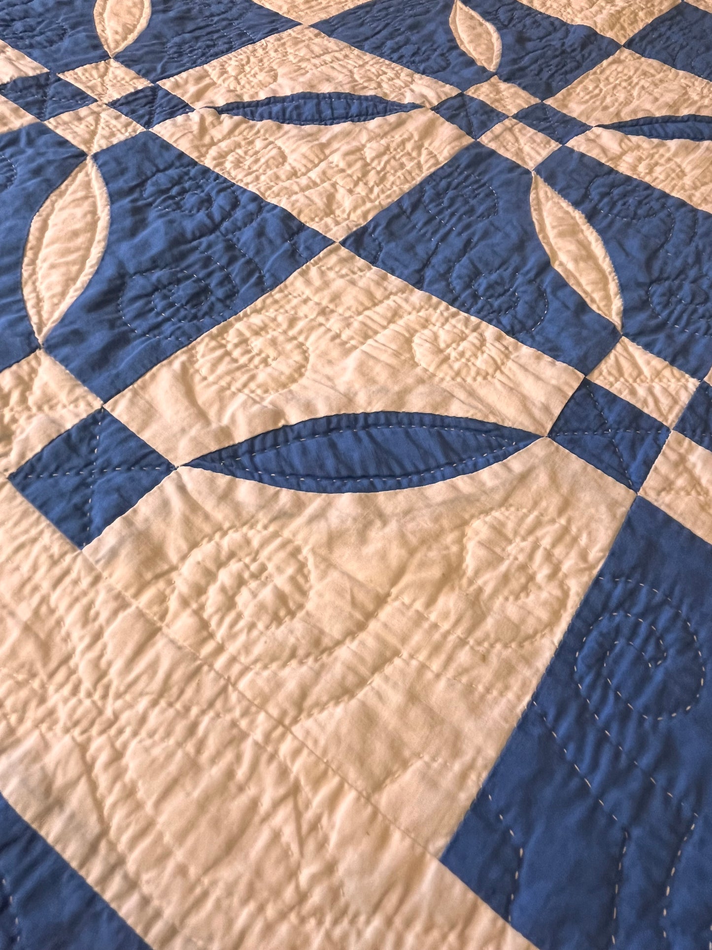 Dated 1937  Rose Dream Quilt