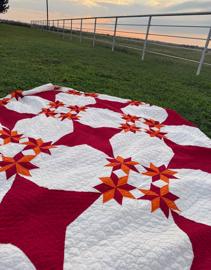 Comet Stars Quilt… A Missouri State Quilt Block