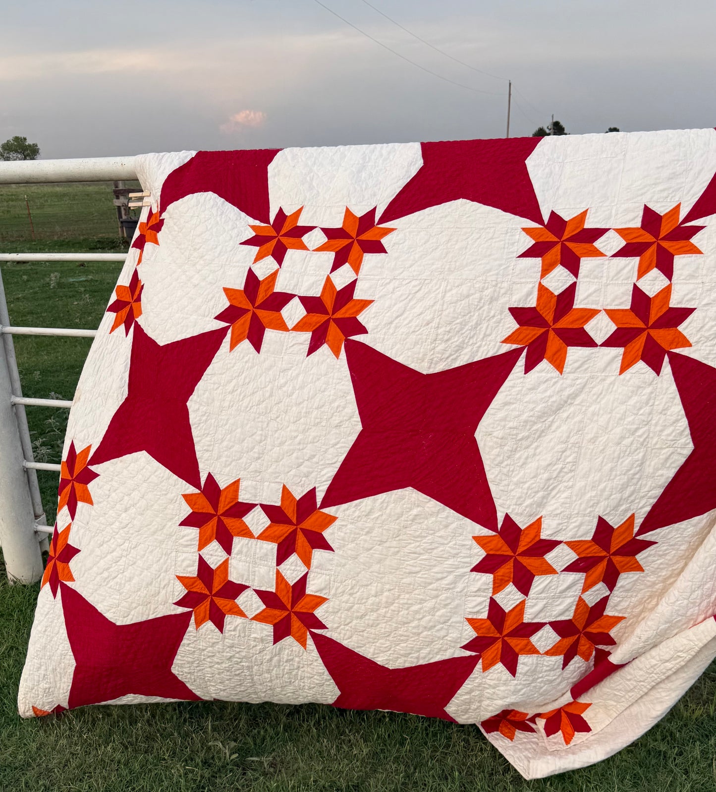 Comet Stars Quilt… A Missouri State Quilt Block