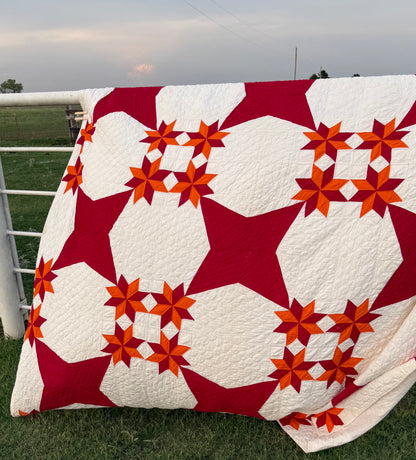 Comet Stars Quilt… A Missouri State Quilt Block