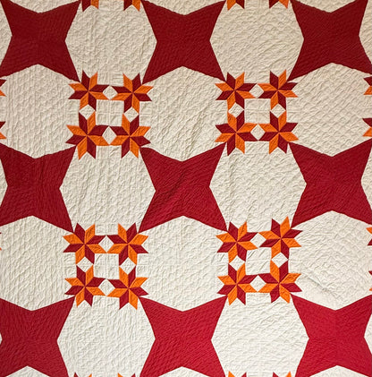 Comet Stars Quilt… A Missouri State Quilt Block