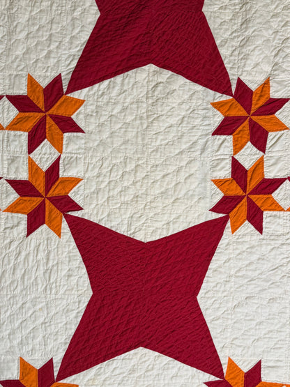 Comet Stars Quilt… A Missouri State Quilt Block