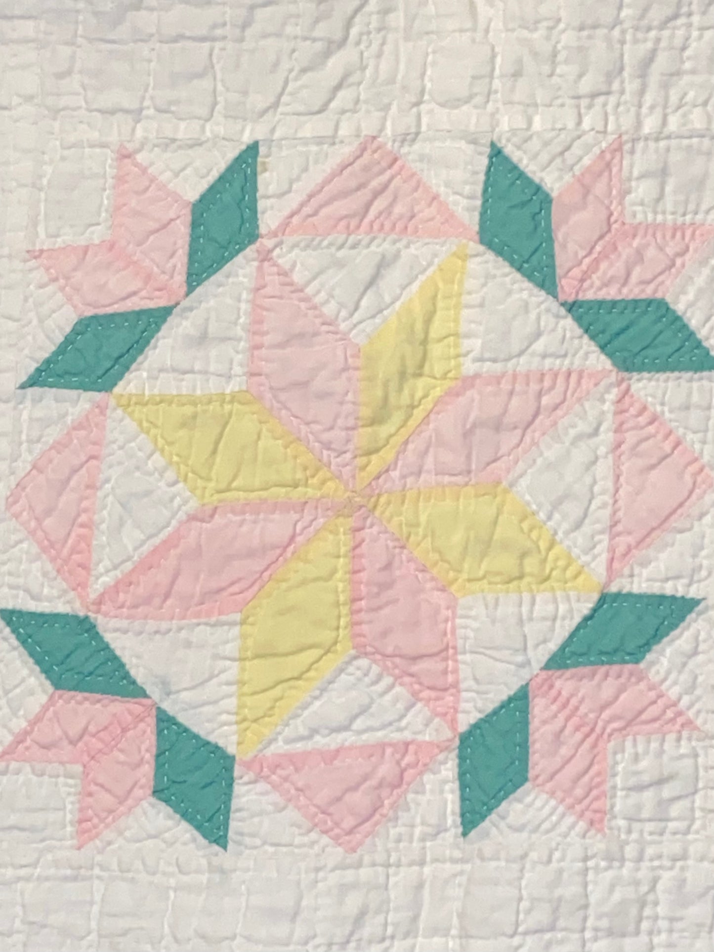 Budding Stars Crib Quilt