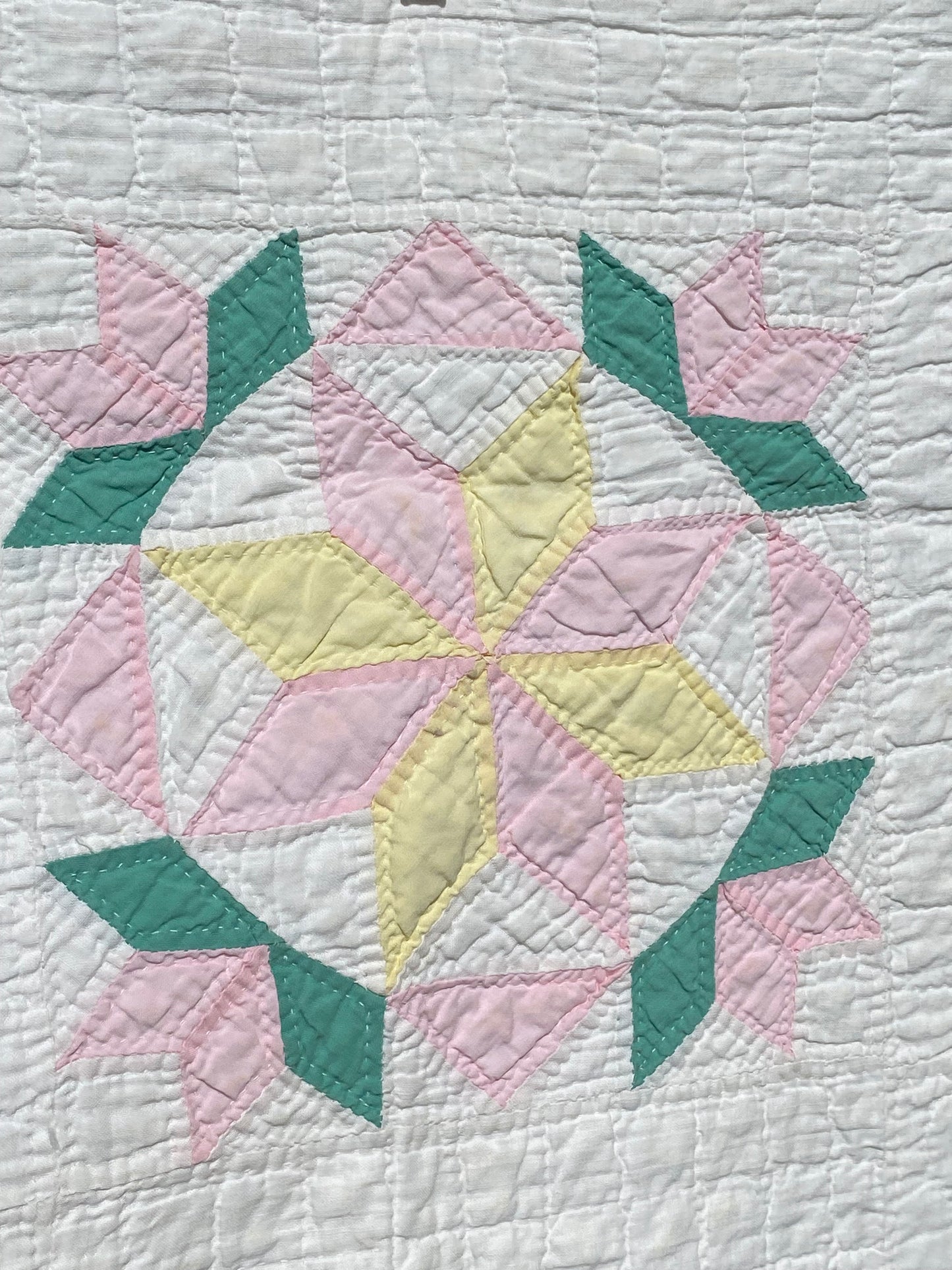 Budding Stars Crib Quilt