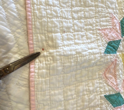 Budding Stars Crib Quilt