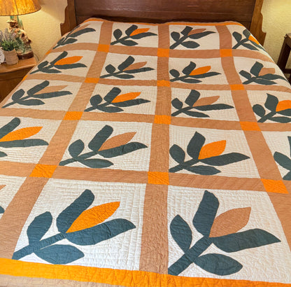 Southern Appliqué Tulip Quilt