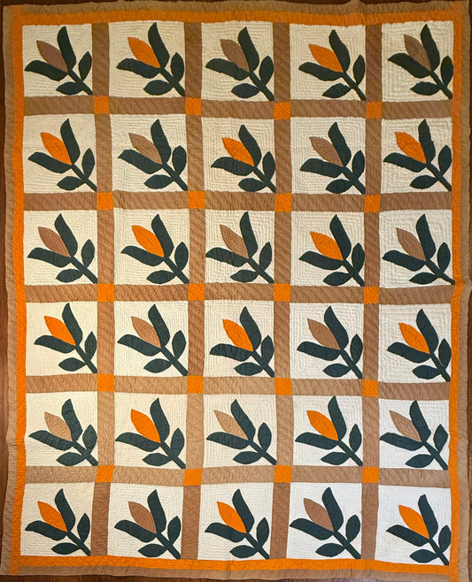 Southern Appliqué Tulip Quilt