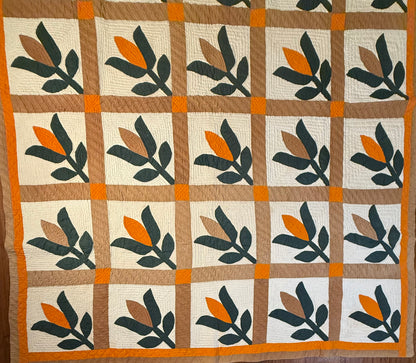 Southern Appliqué Tulip Quilt