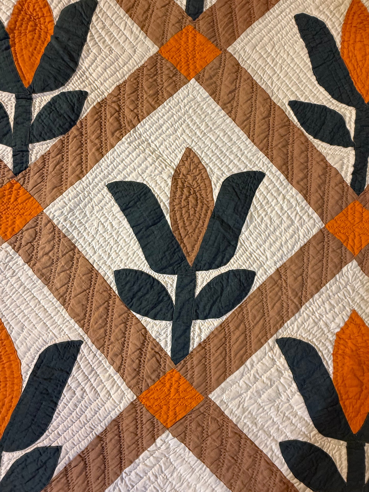 Southern Appliqué Tulip Quilt