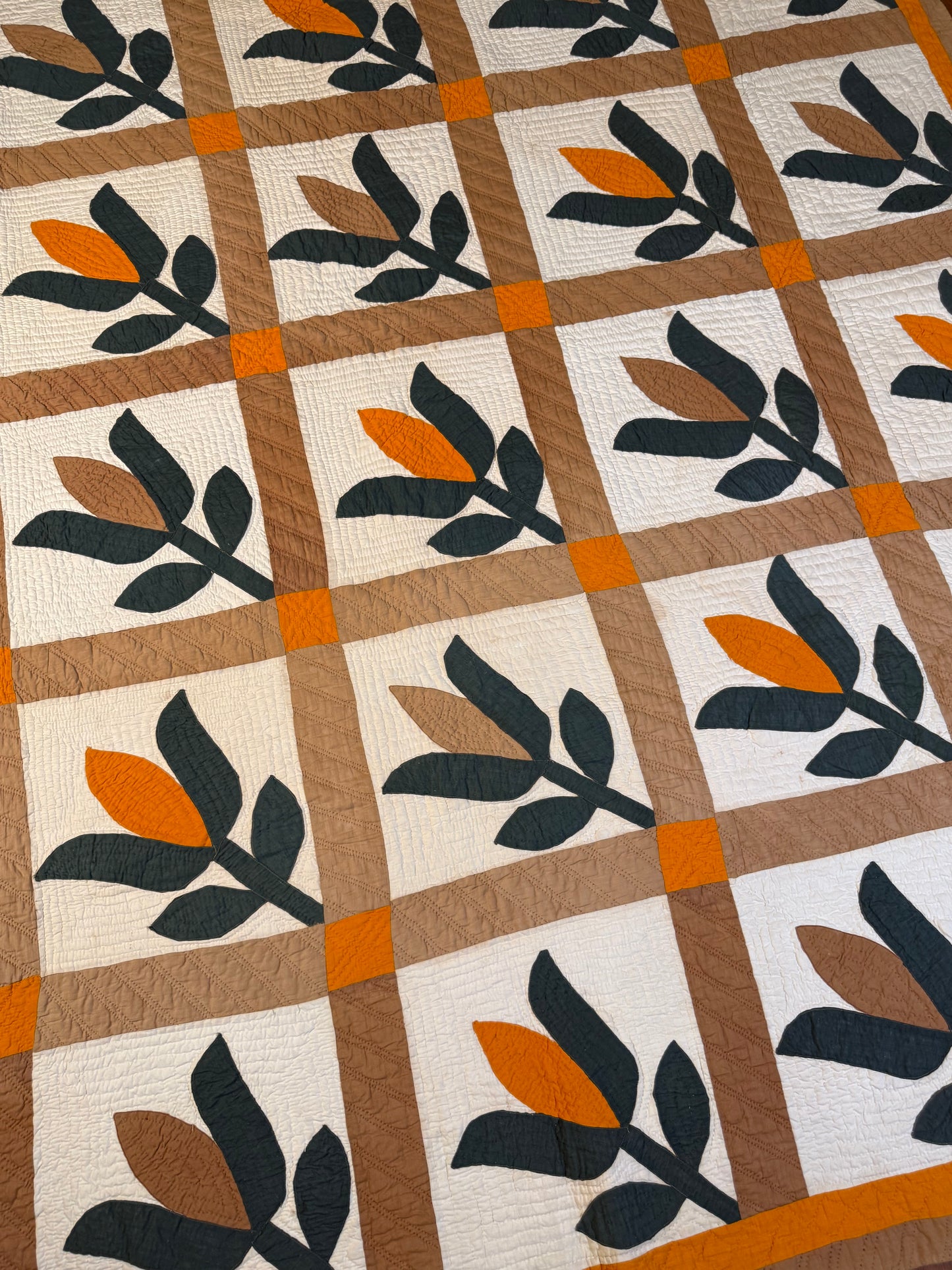Southern Appliqué Tulip Quilt