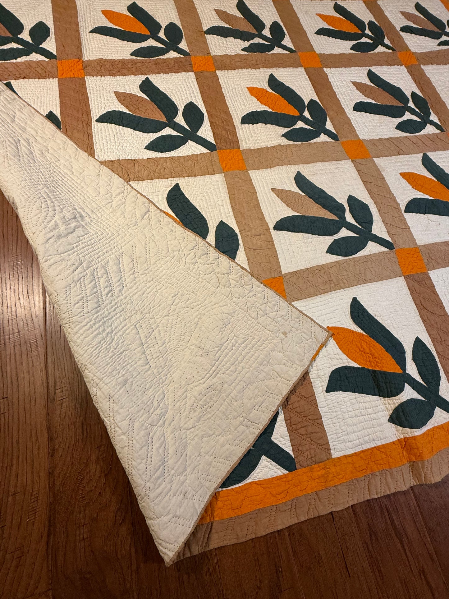 Southern Appliqué Tulip Quilt