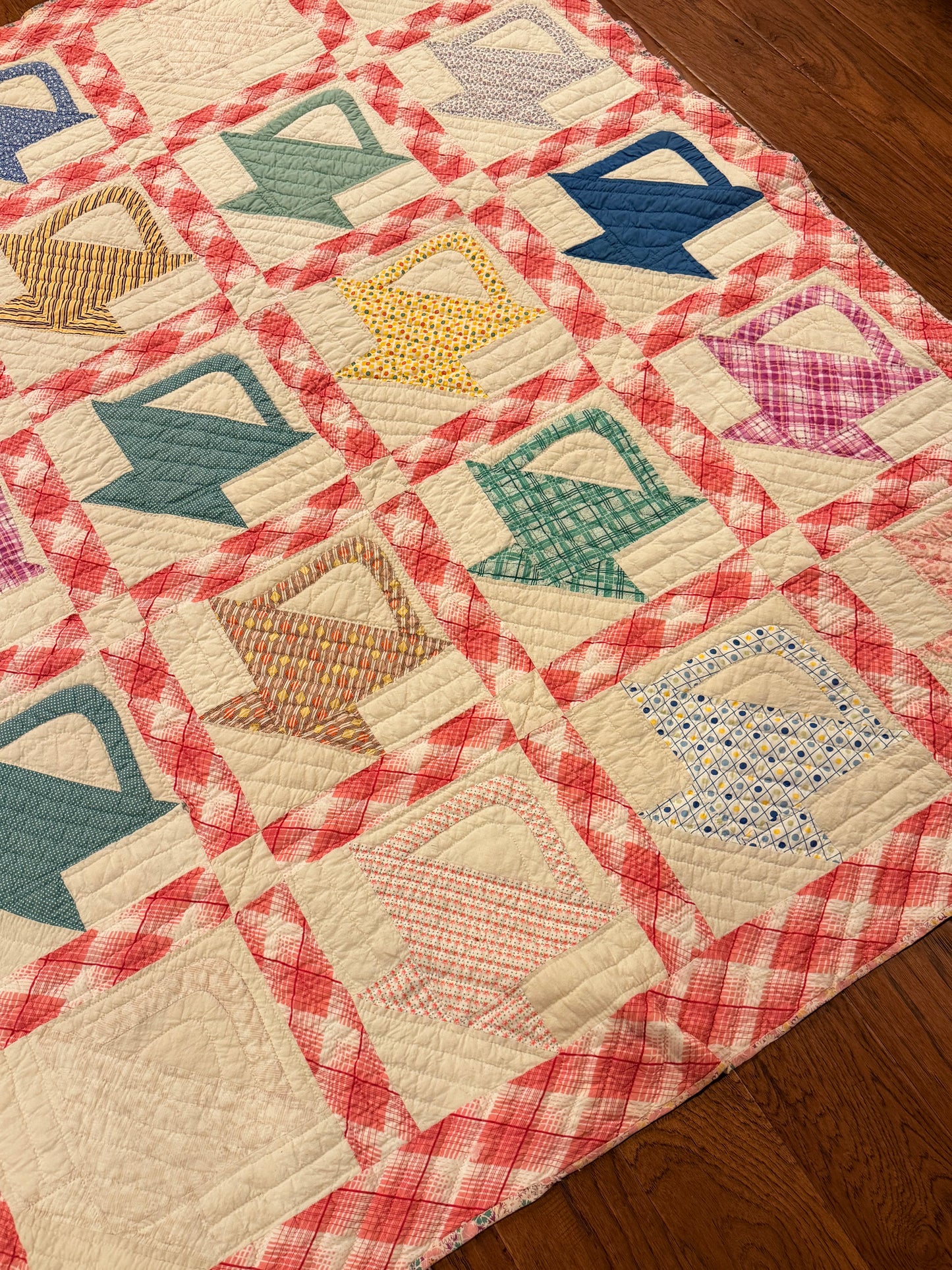 Charming  Picnic Basket Quilt