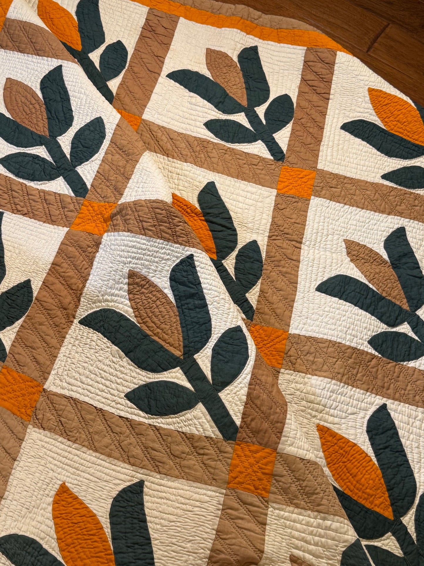 Southern Appliqué Tulip Quilt