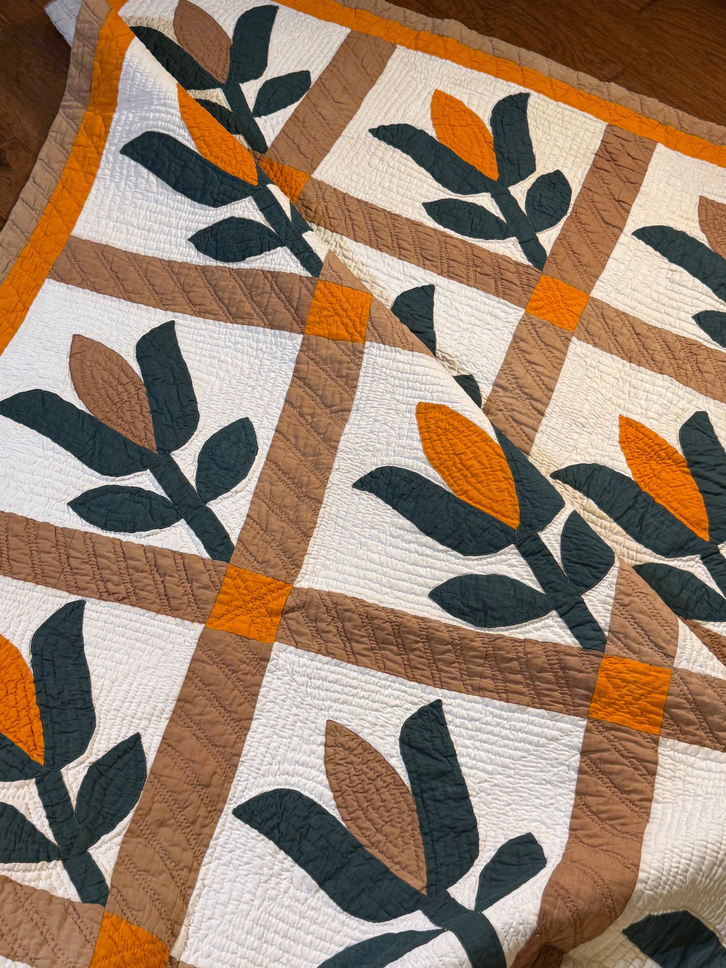 Southern Appliqué Tulip Quilt