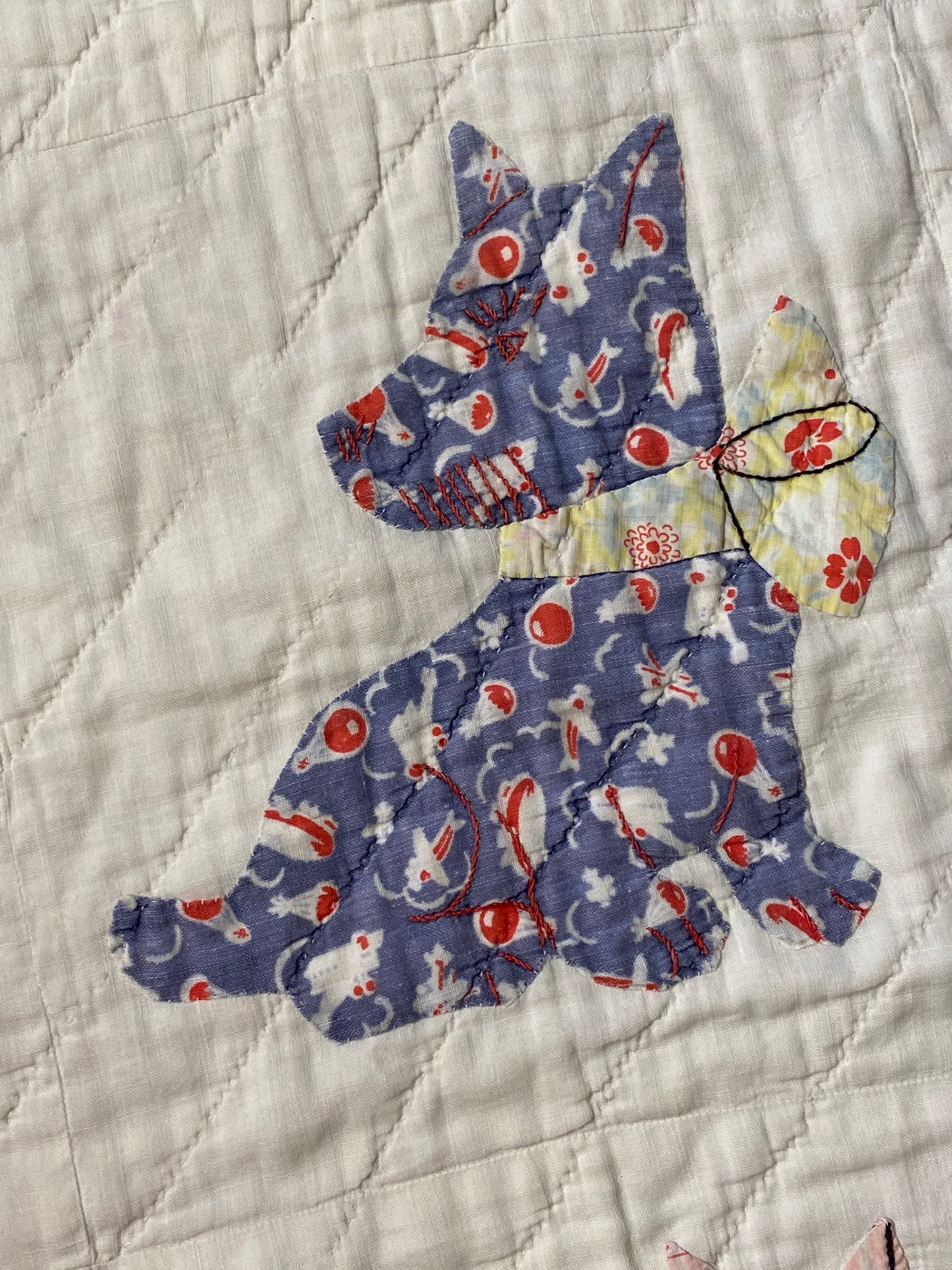 Original Crib Puppy Dog Quilt