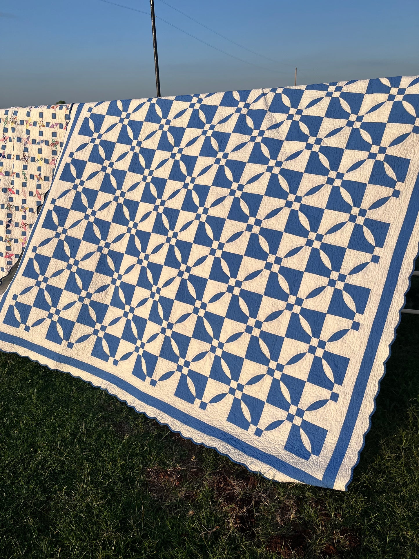 Dated 1937  Rose Dream Quilt