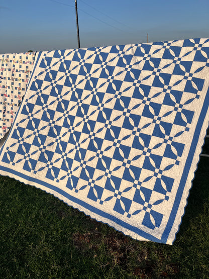 Dated 1937  Rose Dream Quilt