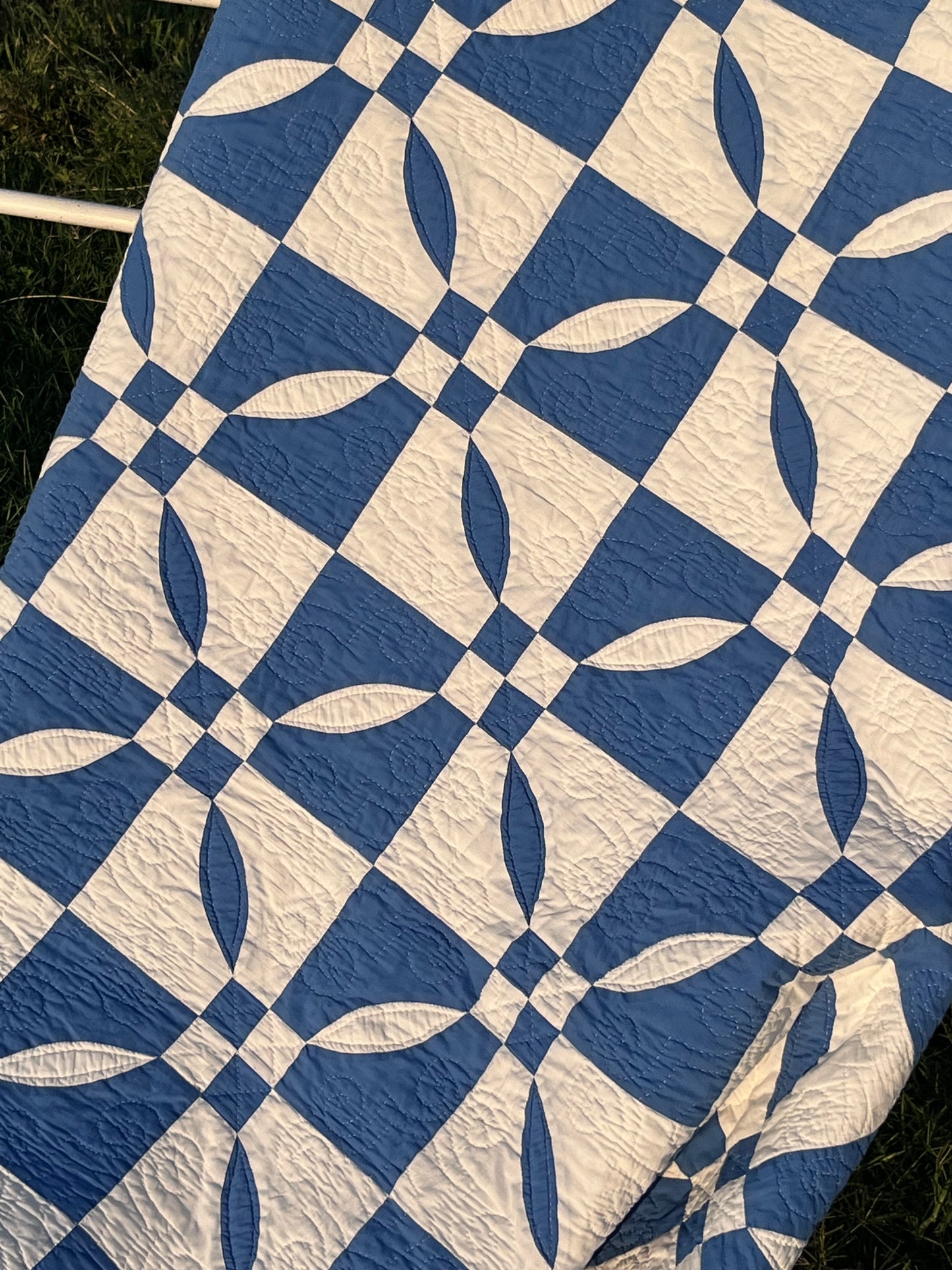 Dated 1937  Rose Dream Quilt