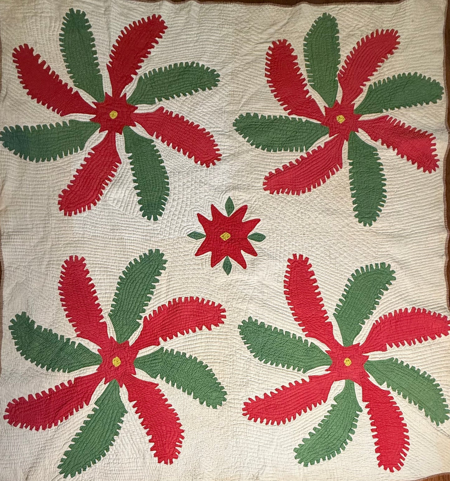 Maryland Princess Feather Plumes Quilt