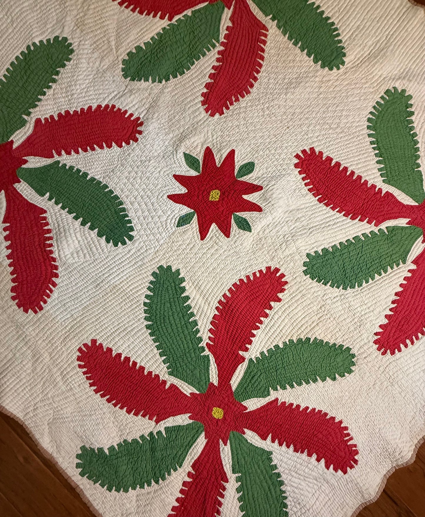 Maryland Princess Feather Plumes Quilt