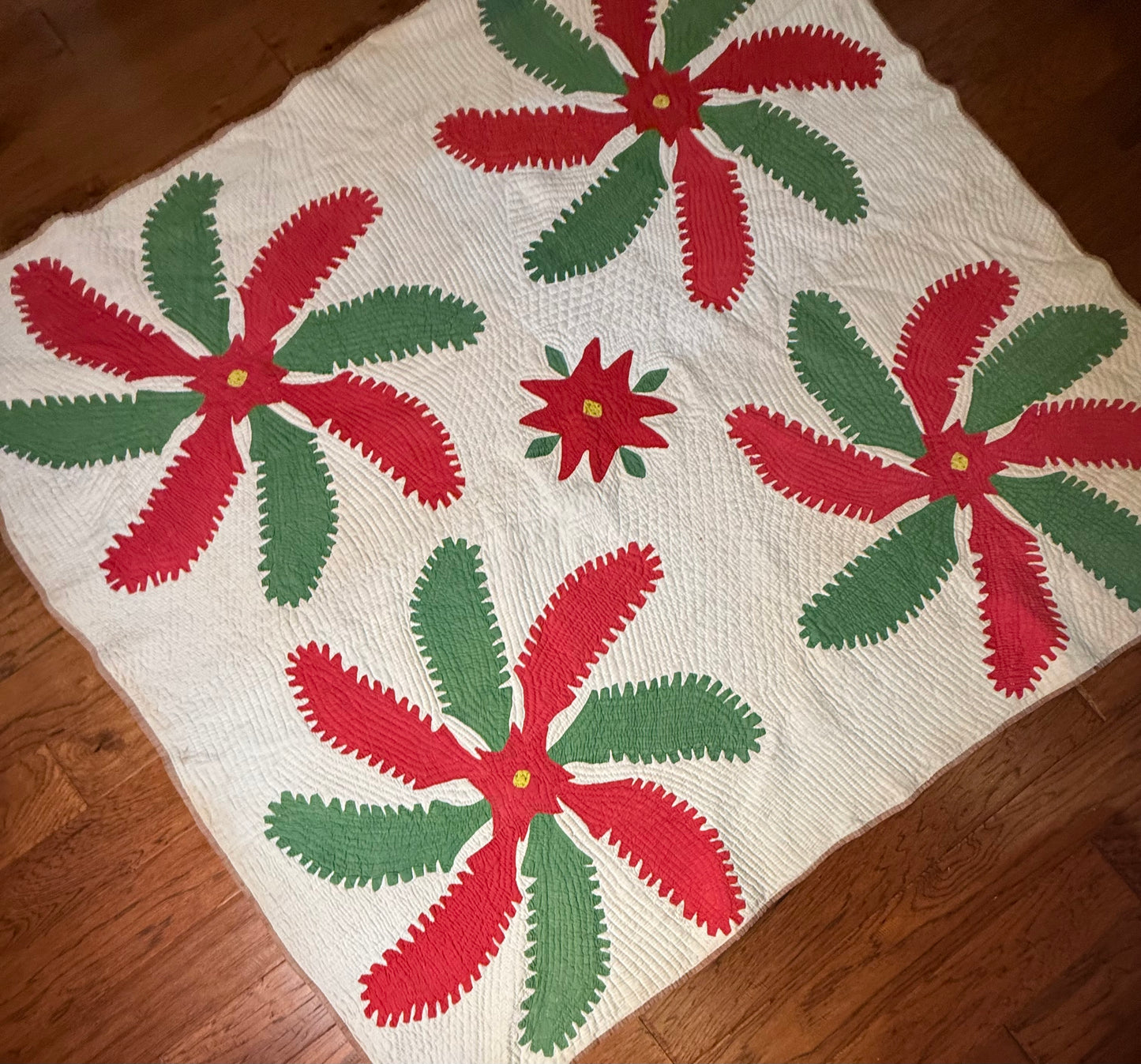 Maryland Princess Feather Plumes Quilt