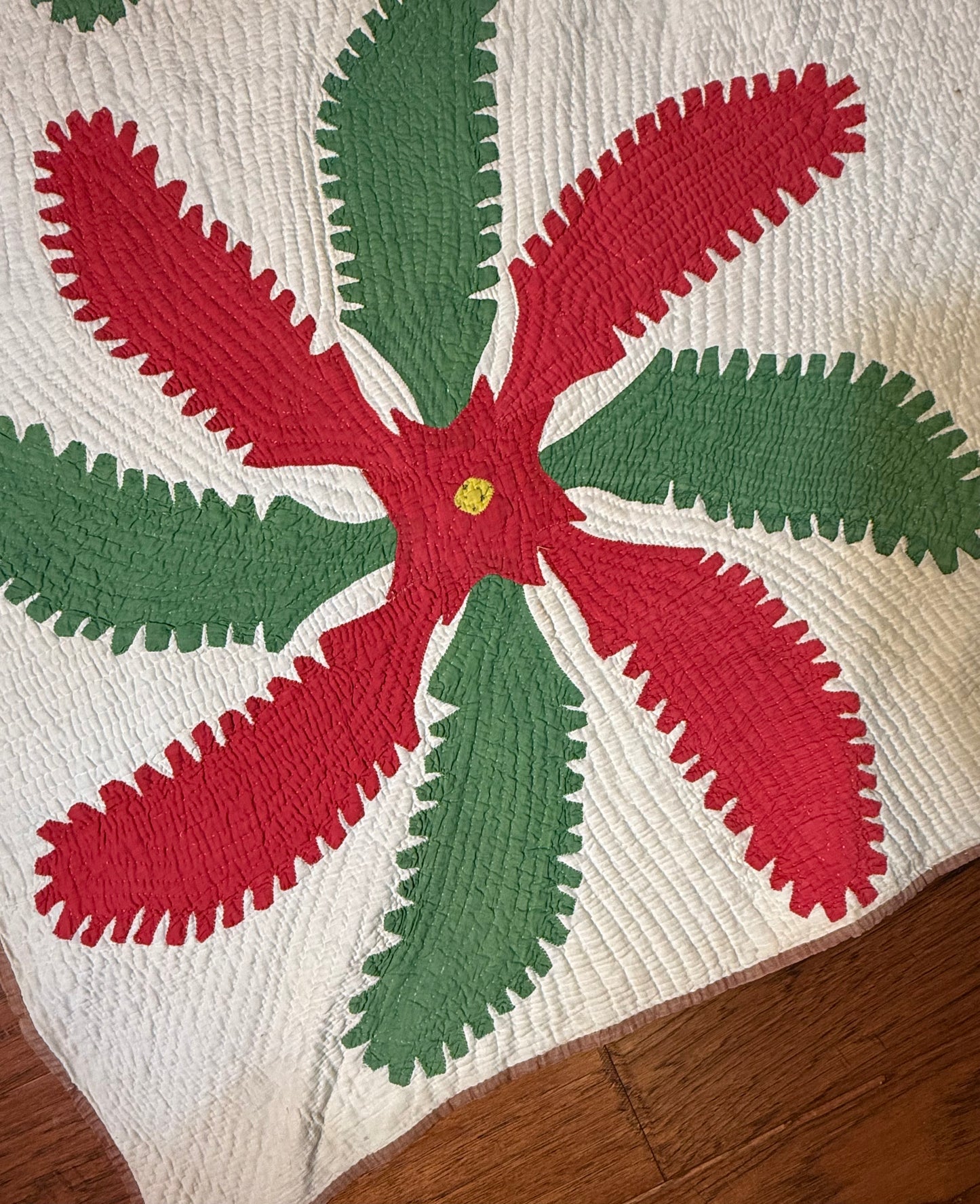 Maryland Princess Feather Plumes Quilt