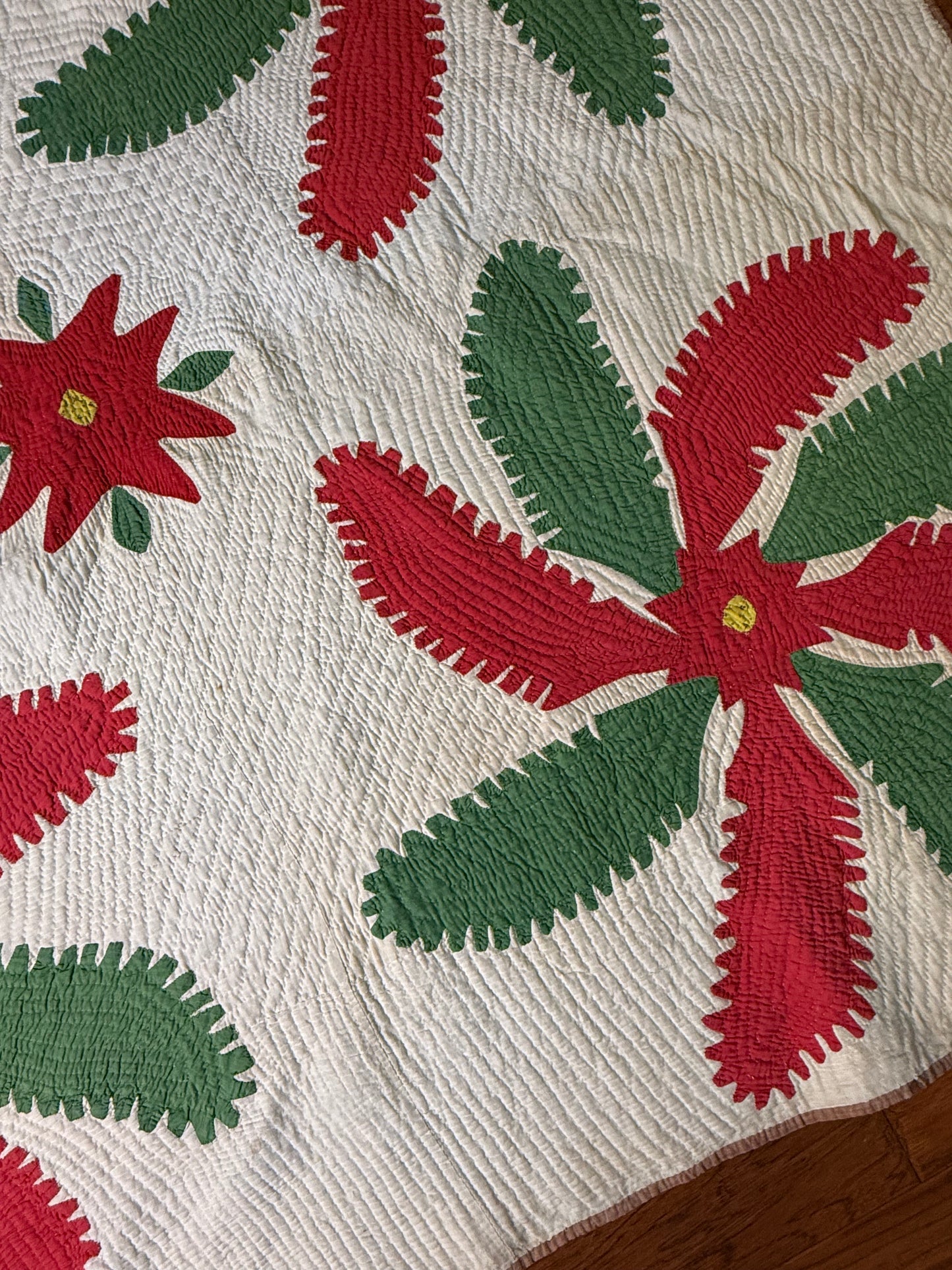 Maryland Princess Feather Plumes Quilt