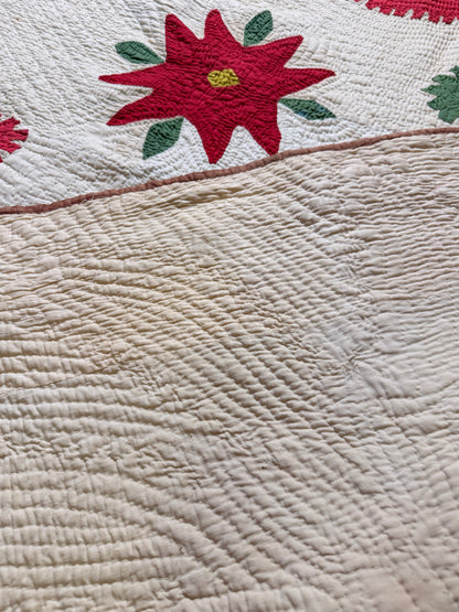 Maryland Princess Feather Plumes Quilt