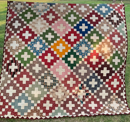 Early 1853 New York Signature Album Quilt