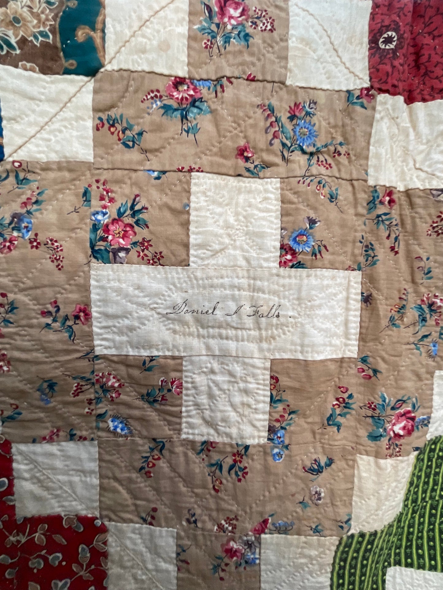 Early 1853 New York Signature Album Quilt