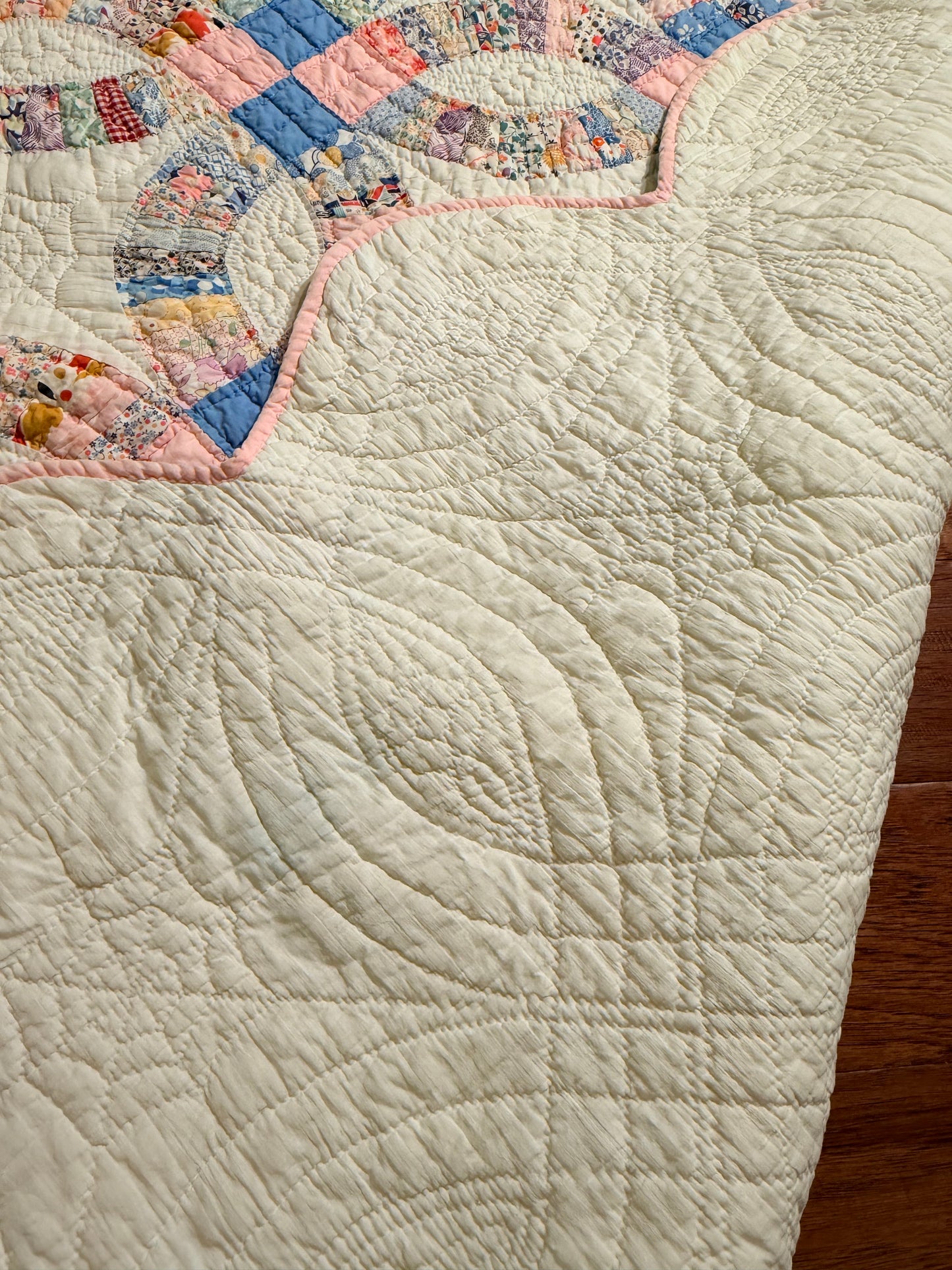 Double Wedding Ring Quilt
