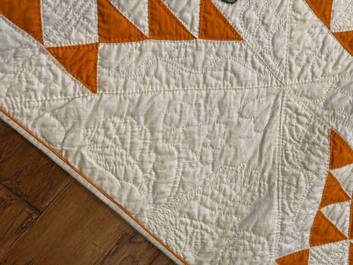 Early Basket of Chintz Flowers Quilt